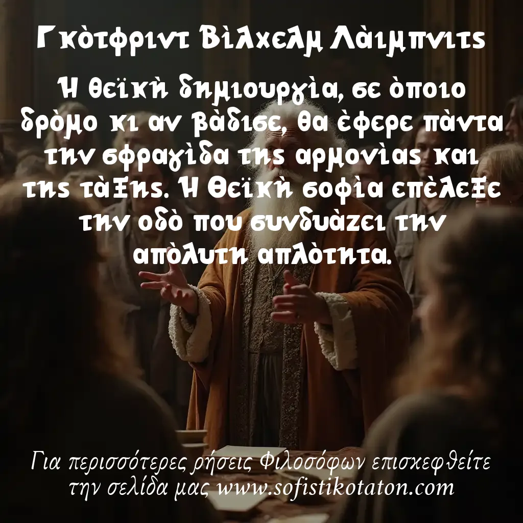 Γκότφριντ Βίλχελμ Λάιμπνιτς