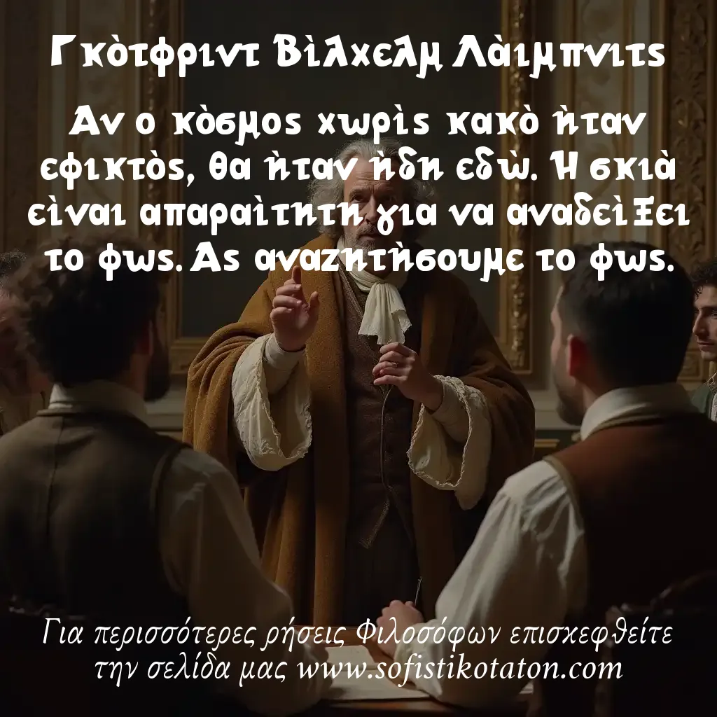 Γκότφριντ Βίλχελμ Λάιμπνιτς