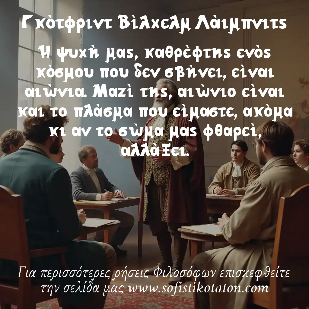 Γκότφριντ Βίλχελμ Λάιμπνιτς