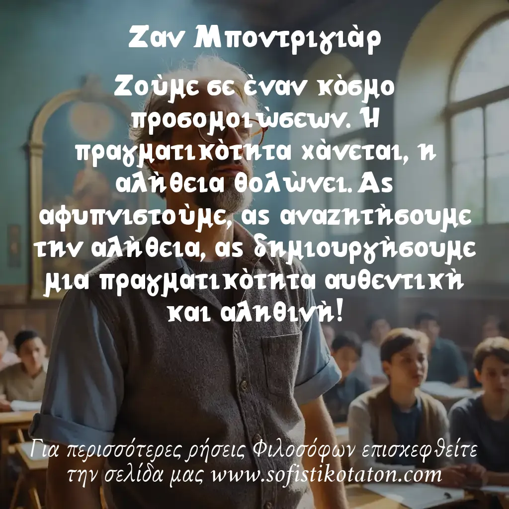 Ζαν Μποντριγιάρ