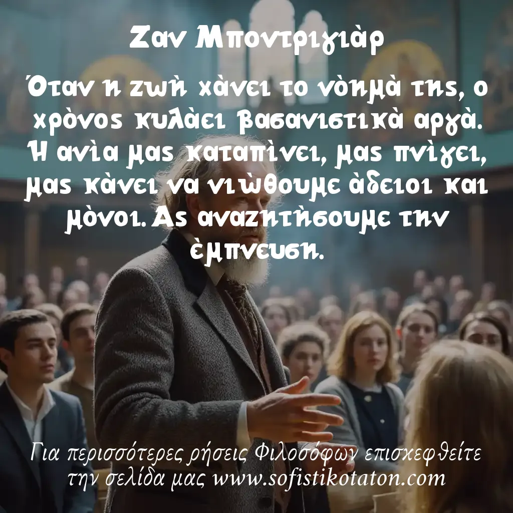 Ζαν Μποντριγιάρ