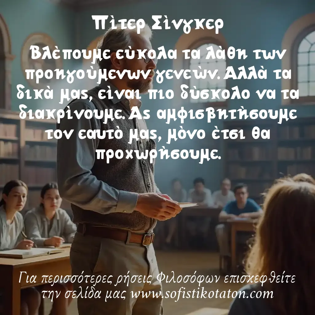 Πίτερ Σίνγκερ