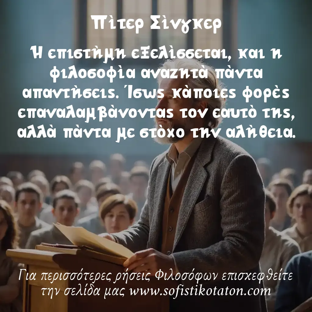 Πίτερ Σίνγκερ