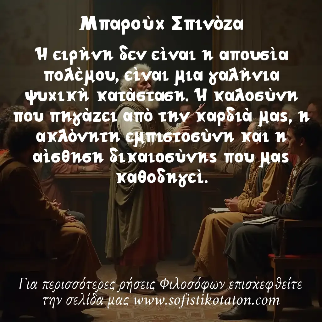 Μπαρούχ Σπινόζα